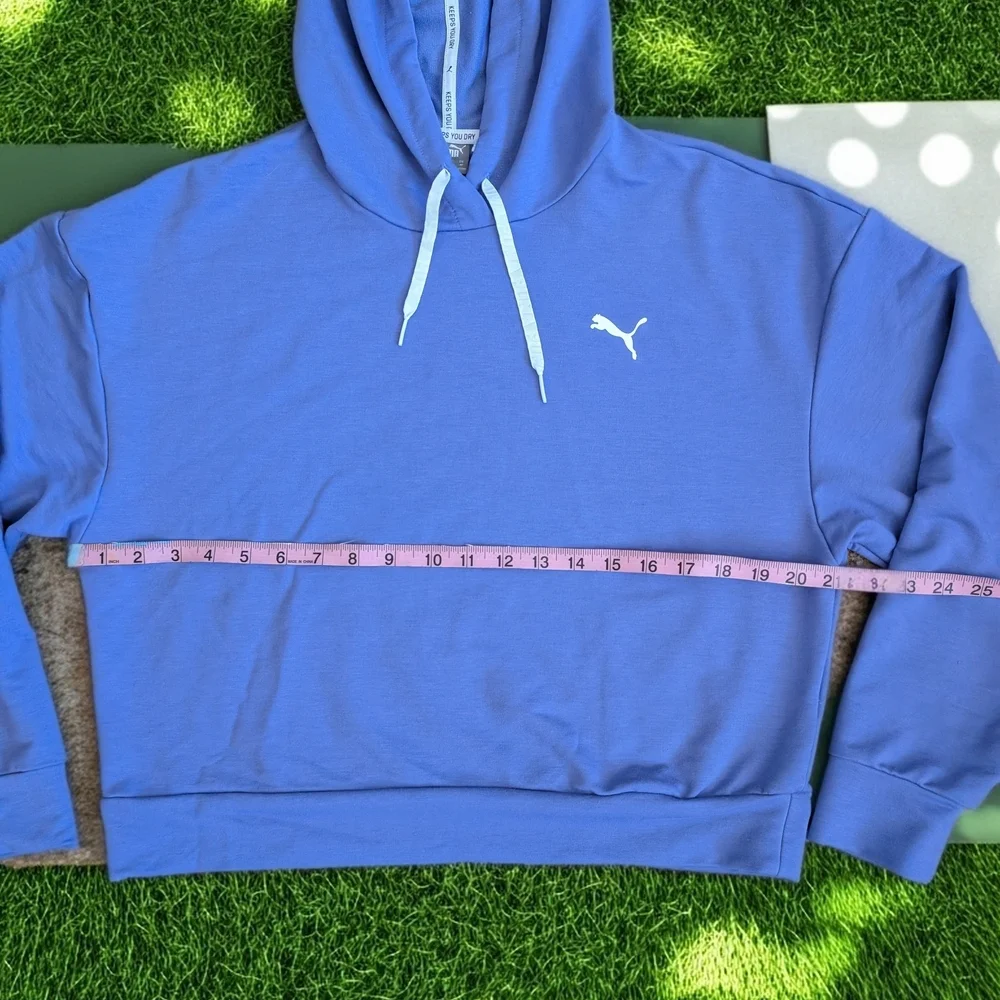 Puma Women's Cropped Hoodie - Picture 3 of 7